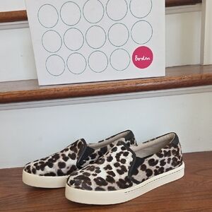 Boden leopard slip on sneaker size 38 (7.5-8)
